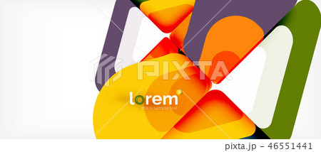 Abstract background multicolored geometric shapes modern design Abstract background multicolored geometric shapes modern design 46551441