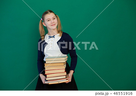 girl from school boards in the classroom teaching 46551916