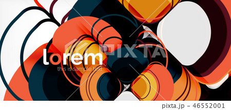 Geometric modern abstract background 46552001