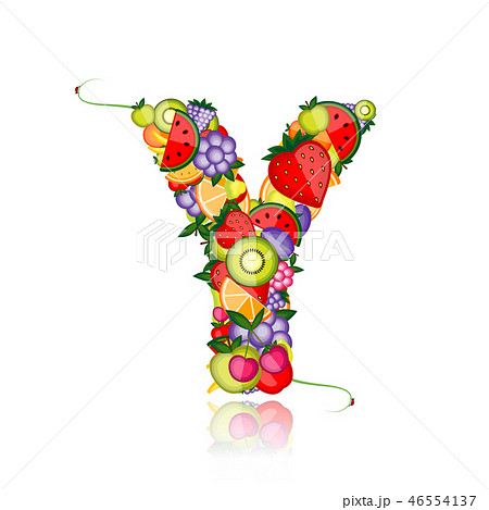 Fruit letter for your design. See others in my gallery 46554137