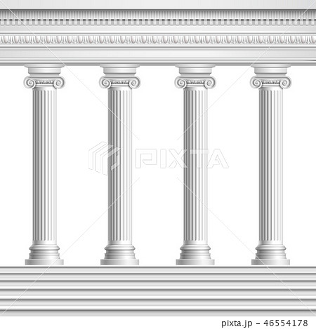 Realistic Antique Columns Realistic Antique Columns 46554178