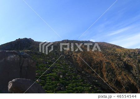 北海道 雌阿寒岳山頂への道 北海道 雌阿寒岳山頂への道 46554544