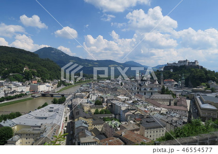 ザルツブルク　メンフィスベルクの丘からの景色 46554577