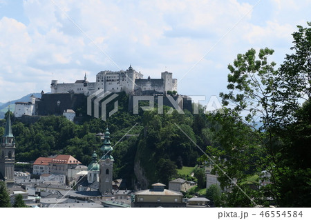 ザルツブルク　メンフィスベルクの丘からの景色 46554584