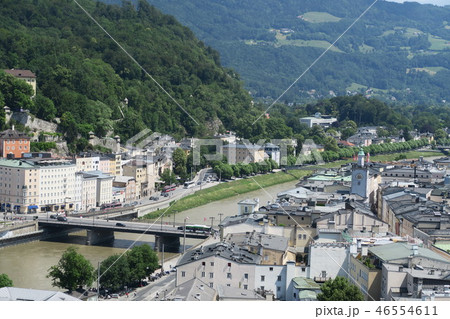 ザルツブルク　メンフィスベルクの丘からの景色 46554611