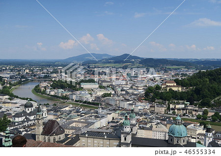 ホーエンザルツブルク城の展望台からの景観 ホーエンザルツブルク城の展望台からの景観 46555334