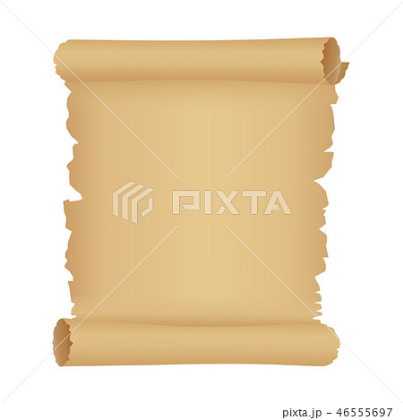 blank parchment or magic scroll 46555697