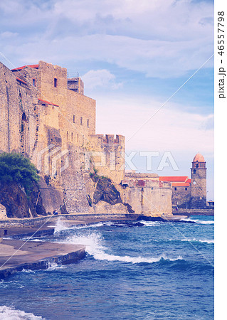 Photography of french seafront in Collioure 46557798
