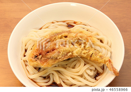 いかげそ天ぷらぶっかけうどん(冷)。 46558966