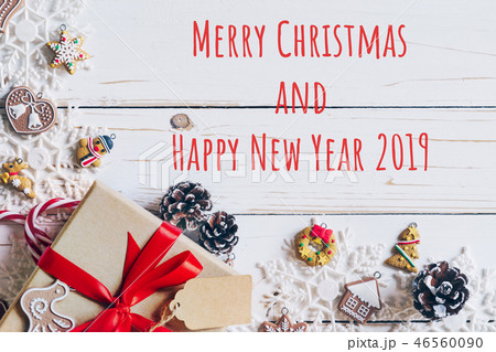 Christmas background and christmas decoration 46560090