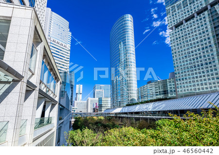 東京　品川駅周辺のビル群 46560442