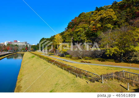 金沢城 いもり堀 鯉喉櫓台 金沢城 いもり堀 鯉喉櫓台 46561809