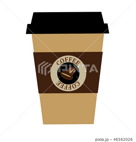コーヒーの紙カップのイラスト 46562026