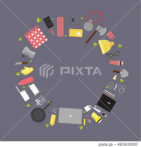 Camping supplies , set of camping stuff 46563000