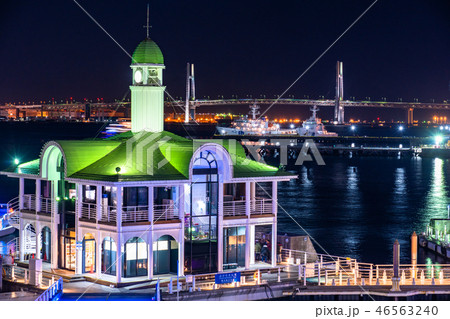 《神奈川県》横浜みなとみらいの夜景・ぷかり桟橋 46563240