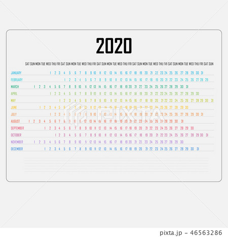 2020 Calendar Template.Calendar 2020 2020 Calendar Template.Calendar 2020 46563286