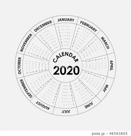 2020 Calendar Template.Calendar 2020  46563605