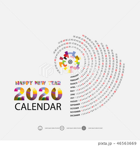 2020 Calendar Template.Calendar 2020  46563669