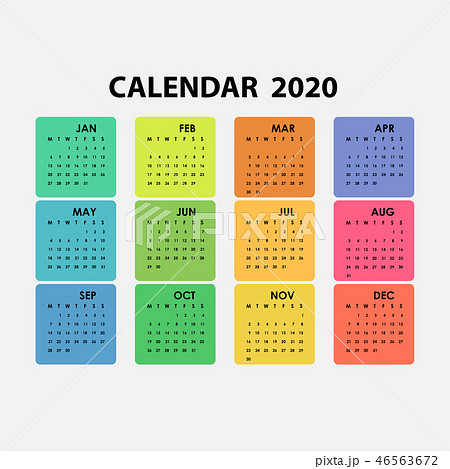 2020 Calendar Template.Calendar 2020 46563672