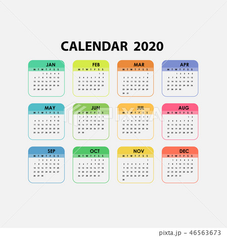 2020 Calendar Template.Calendar 2020 46563673
