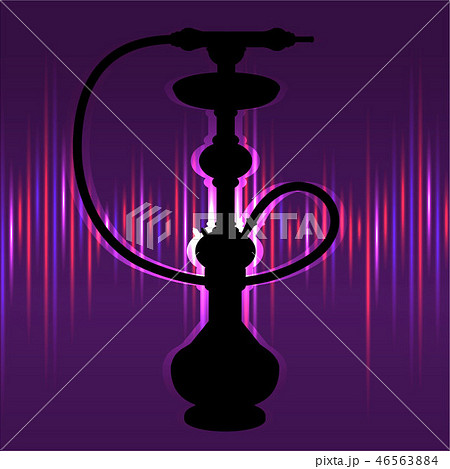 Hookah vector illustration Hookah vector illustration 46563884