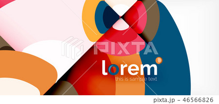 Circle abstract background 46566826