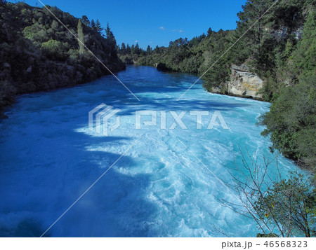 ニュージーランド・ワイカト川 / Waikato River, New Zealand 46568323