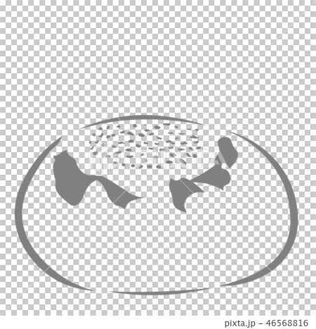 料理 イラスト あんパン グレーのイラスト素材 46568816 Pixta