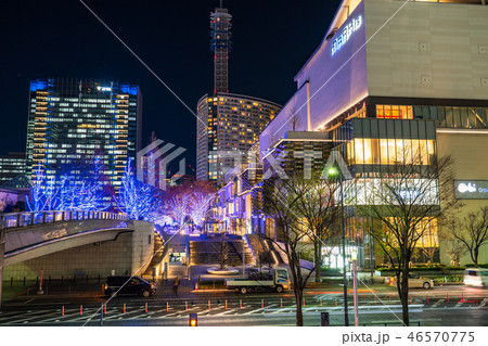 《神奈川県》みなとみらいグランモール公園・イルミネーション 46570775