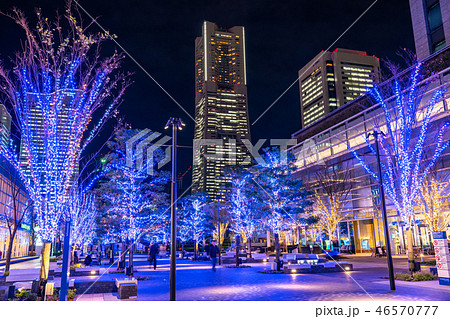 《神奈川県》みなとみらいグランモール公園・イルミネーション 《神奈川県》みなとみらいグランモール公園・イルミネーション 46570777
