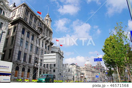 上海/外灘の街並み(中国) 上海/外灘の街並み(中国) 46571568