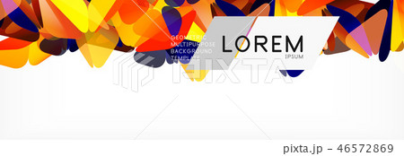 Triangle 3d polygonal art style. Future geometric design. Vector geometry futuristic illustration Triangle 3d polygonal art style. Future geometric design. Vector geometry futuristic illustration 46572869