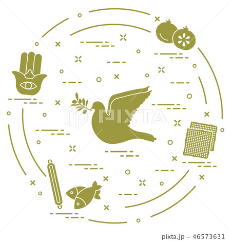 Jewish symbols 46573631