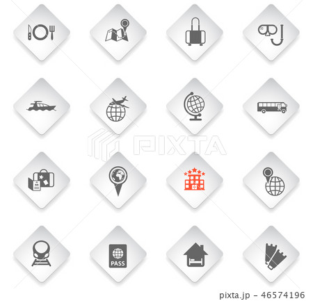 travel icon set 46574196