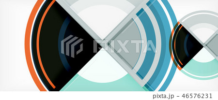 Multicolored round shapes abstract background Multicolored round shapes abstract background 46576231