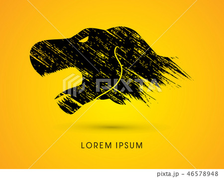 T rex dinosaur graphic vector T rex dinosaur graphic vector 46578948