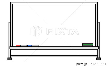 ホワイトボードのイラスト素材 46580634 Pixta