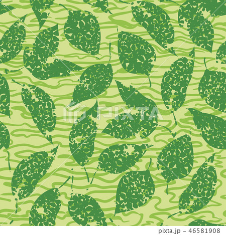 Seamless Background, Leaves 46581908