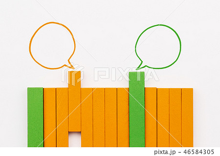 Community communication, social media concept 46584305