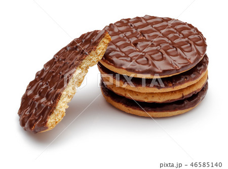 Chocolate covered biscuits Chocolate covered biscuits 46585140