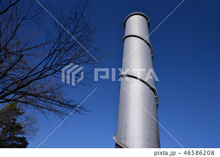 佐久発電所のサージタンク 46586208