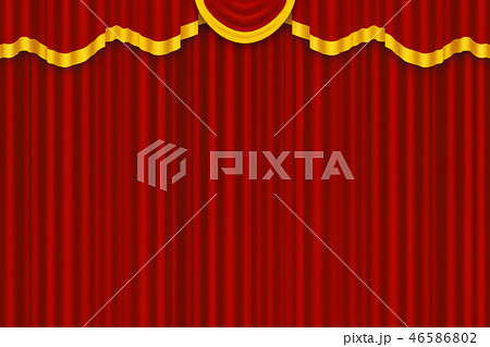 Theater curtain, closed 46586802