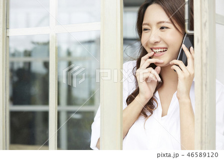 女性 リラックス 女性 リラックス 46589120