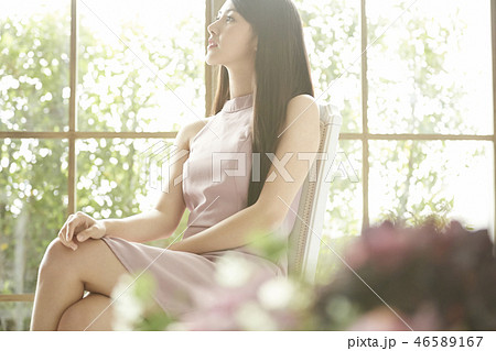 女性　ビューティーイメージ 46589167