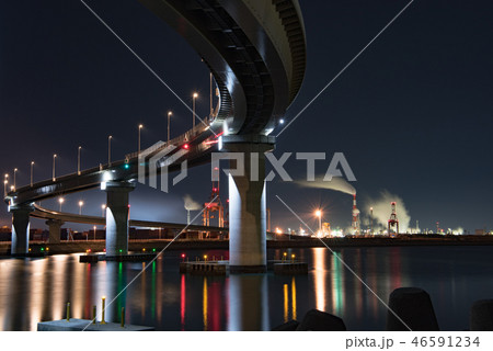 いなばポートライン 夜景 いなばポートライン 夜景 46591234