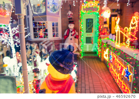 Decorated and Lighted houses for Christmas 46592670