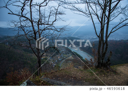 苗木城跡からの風景 苗木城跡からの風景 46593618