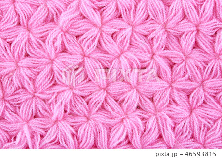 Pink woolen texture background. Pink woolen texture background. 46593815