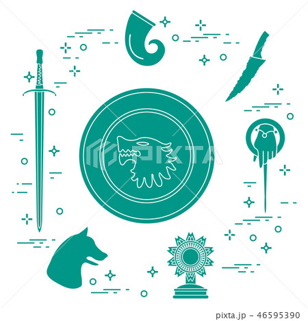 Symbols of the fantasy television series Symbols of the fantasy television series 46595390