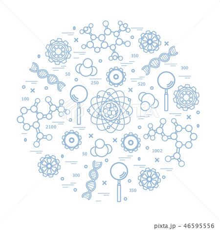 variety scientific, education elements 46595556